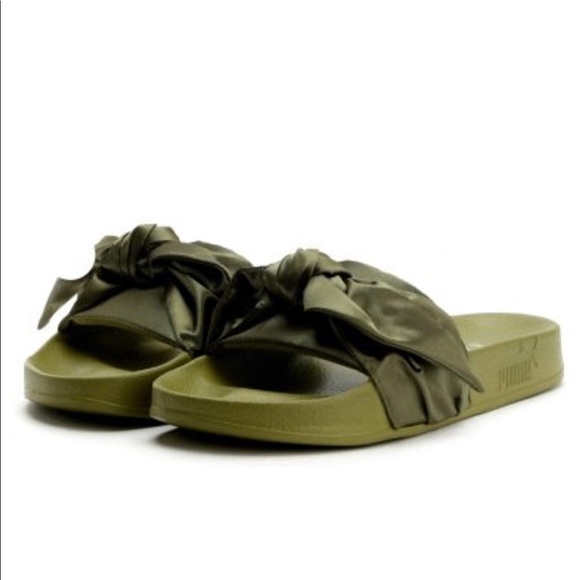 puma x fenty bow slides